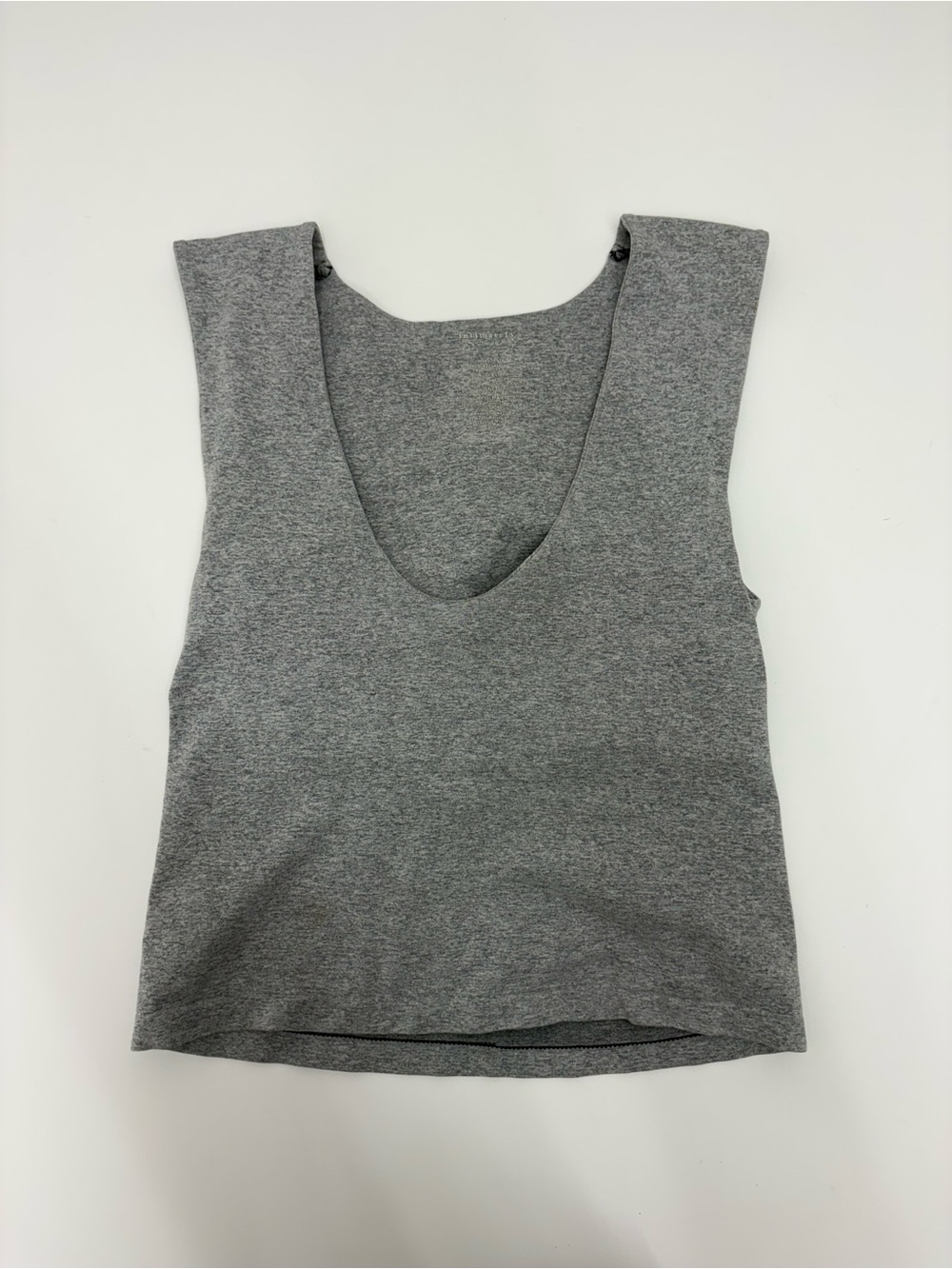 Free People Heather Gray Scoop Neck Tank